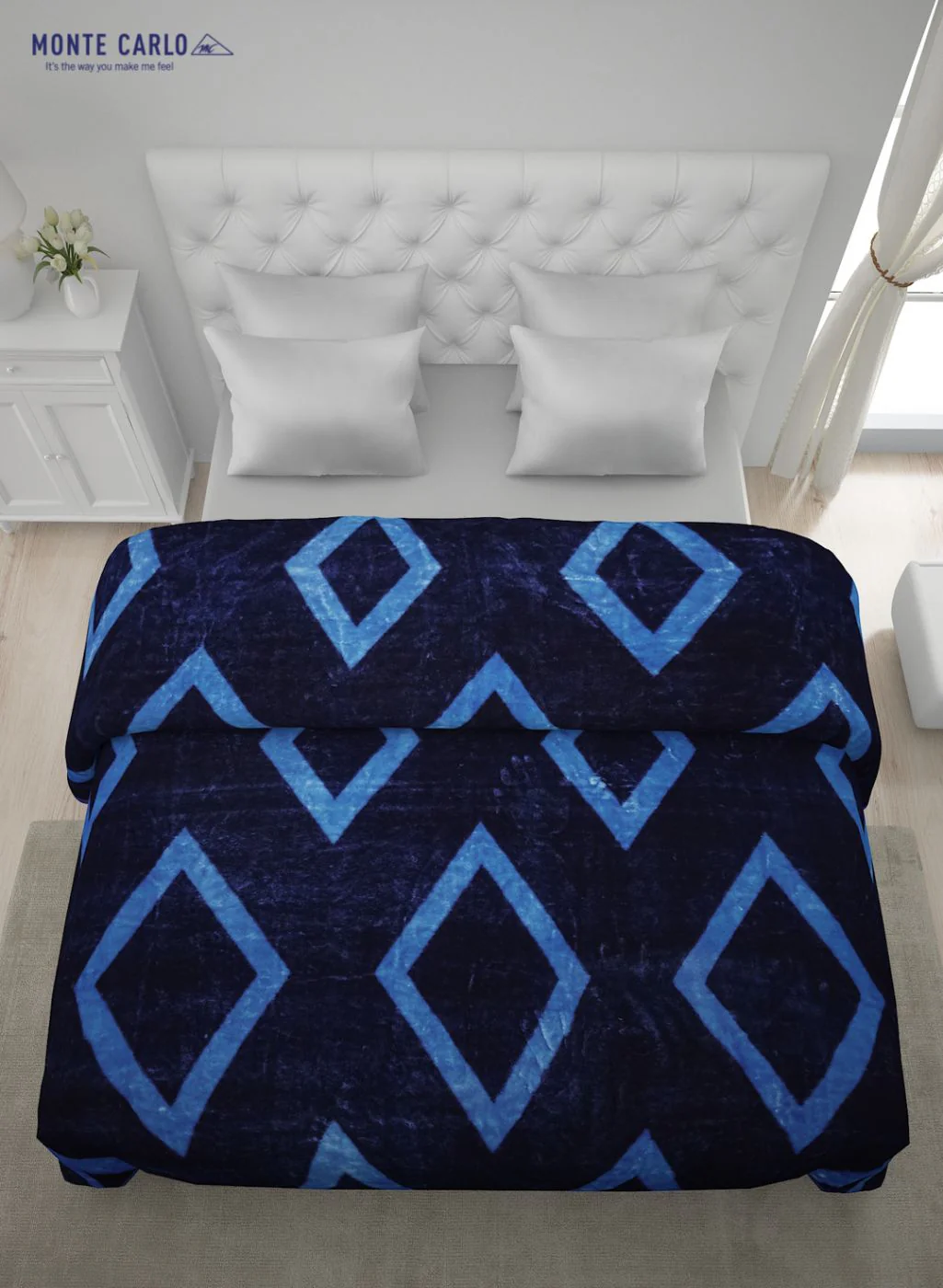 Printed Mink Double Blanket for Mild Winter - 1 Ply - Image 4