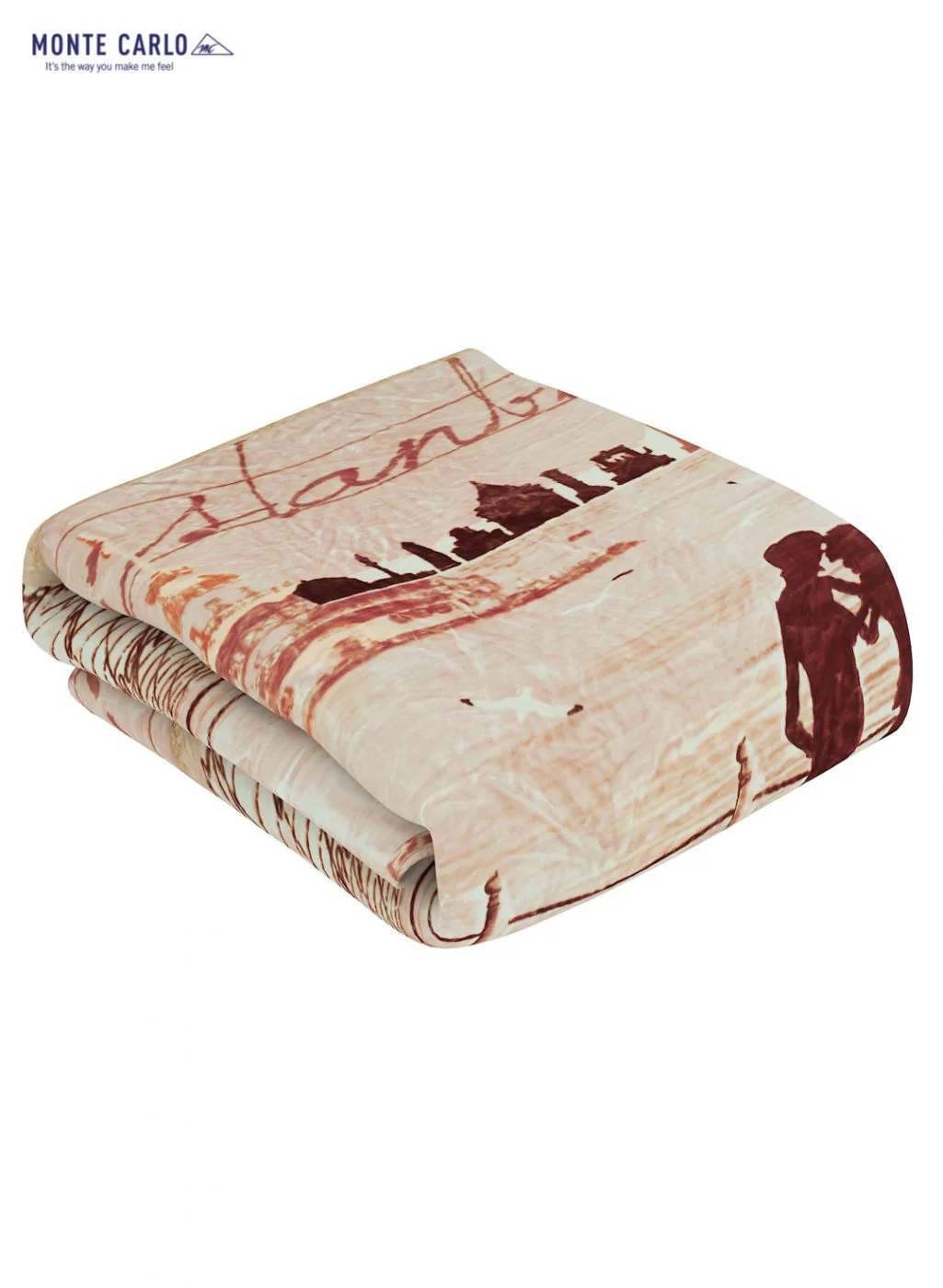 Printed Mink Single Blanket for Heavy Winter -1 Ply - Image 6