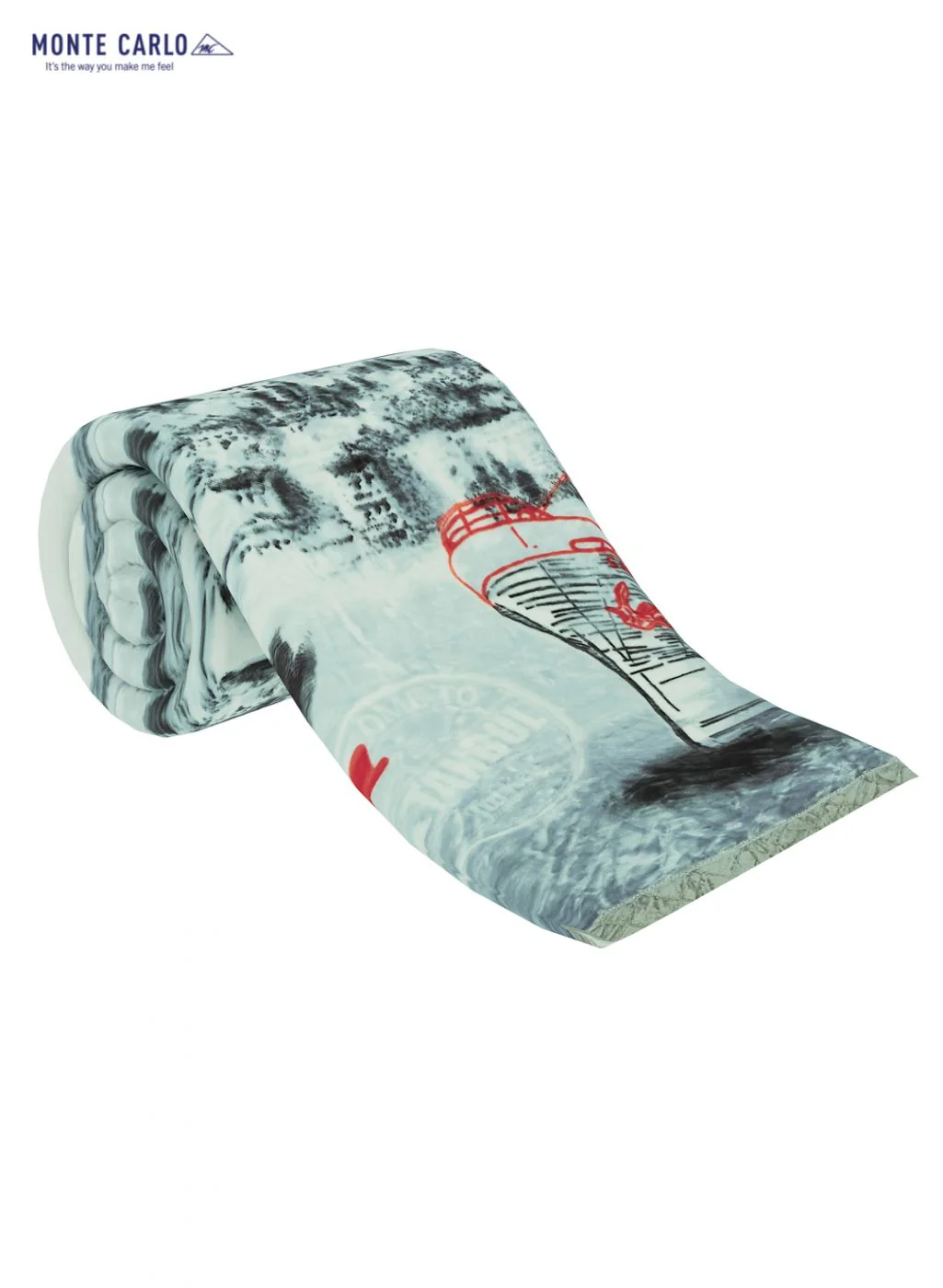 Printed Mink Single Blanket for Heavy Winter -1 Ply - Image 5