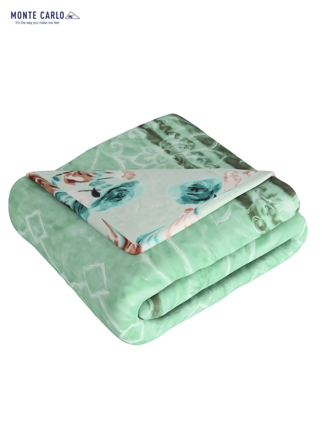Printed Mink Single Blanket for Heavy Winter -2 Ply - Image 6
