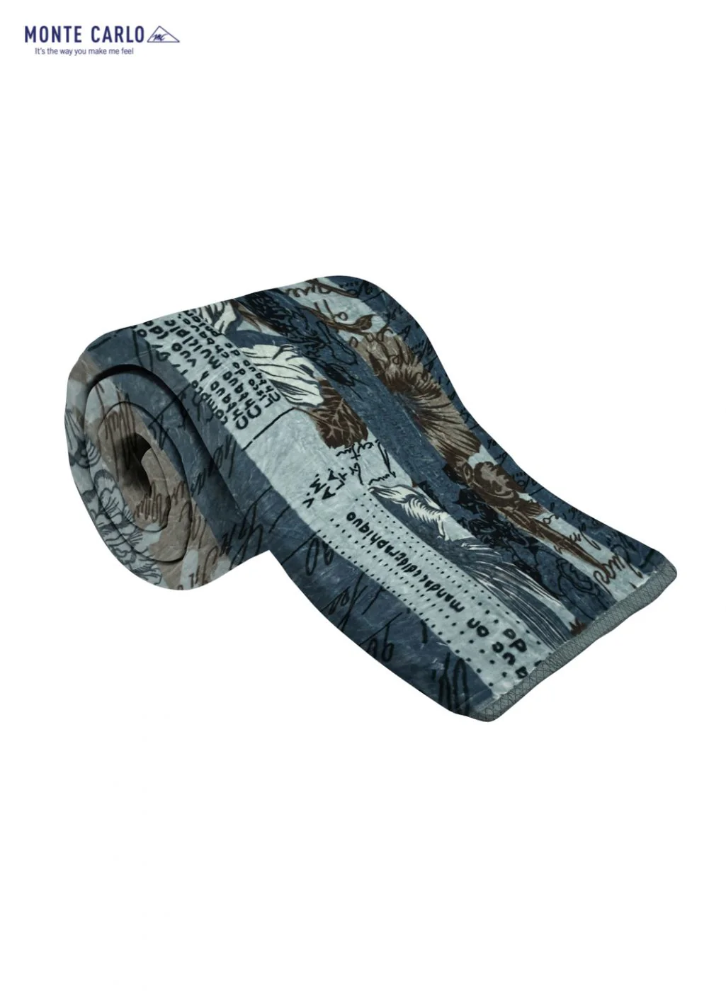Printed Mink Single Blanket for Mild Winter - 2 Ply - Image 5