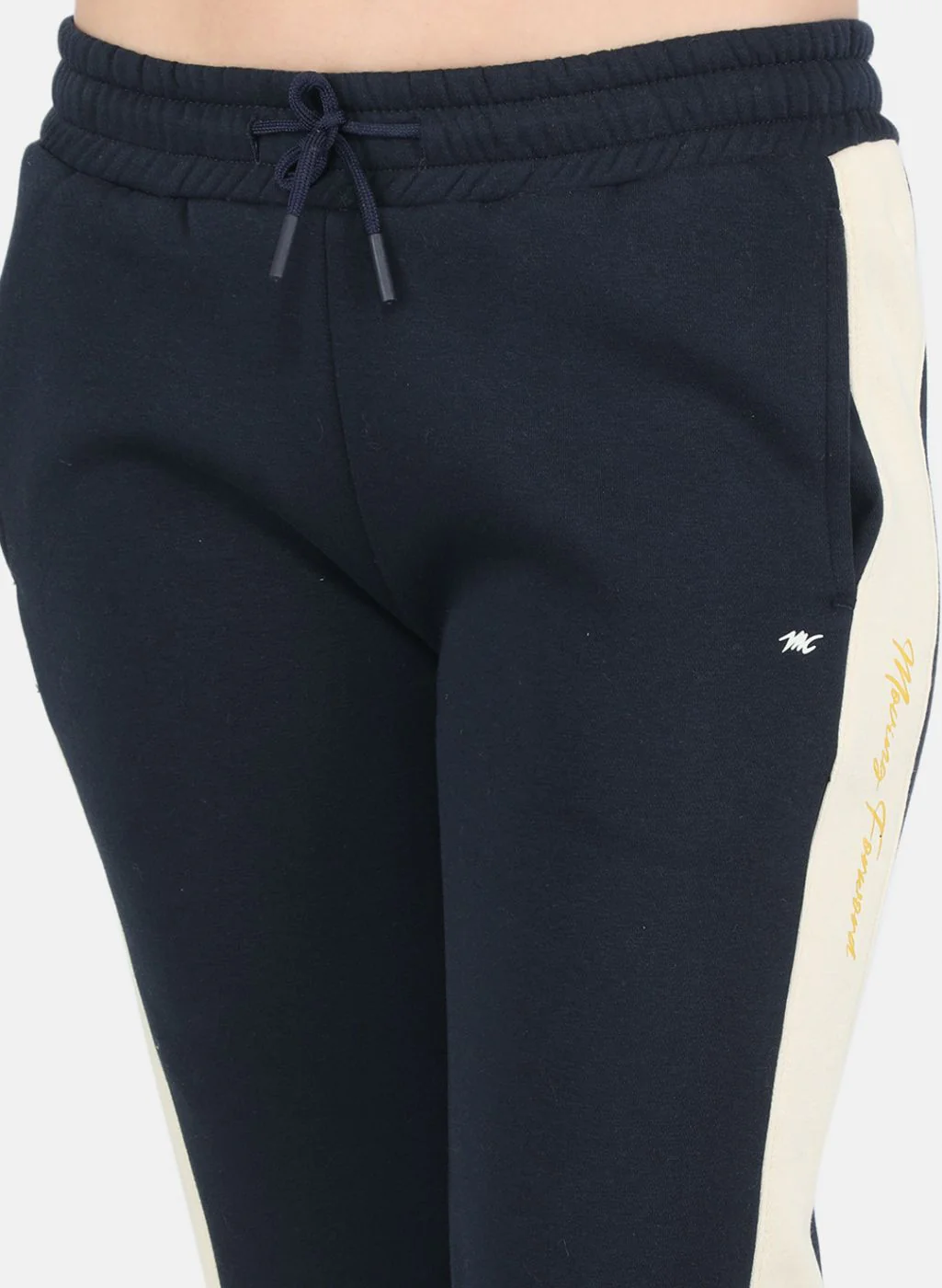 Women Beige Printed Tracksuit - Image 5