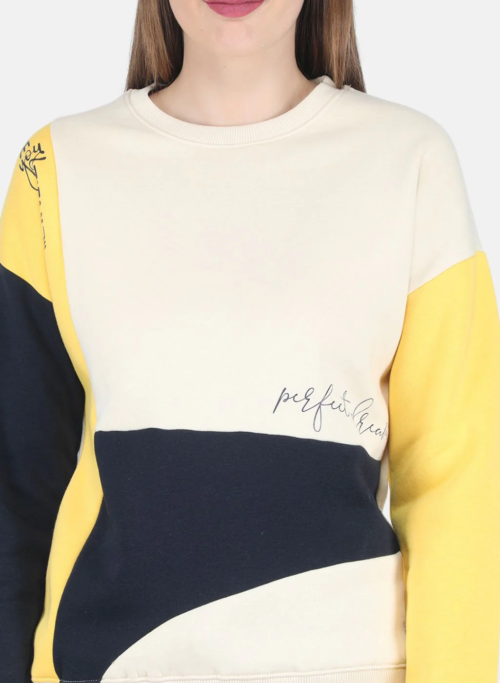 Women Beige Printed Tracksuit - Image 6