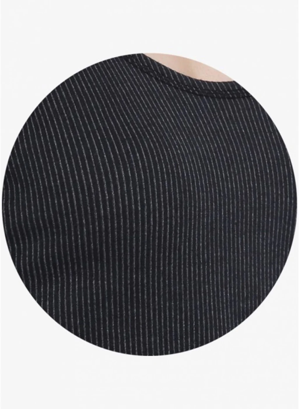 Women Black Solid Thermal Vest - Image 5