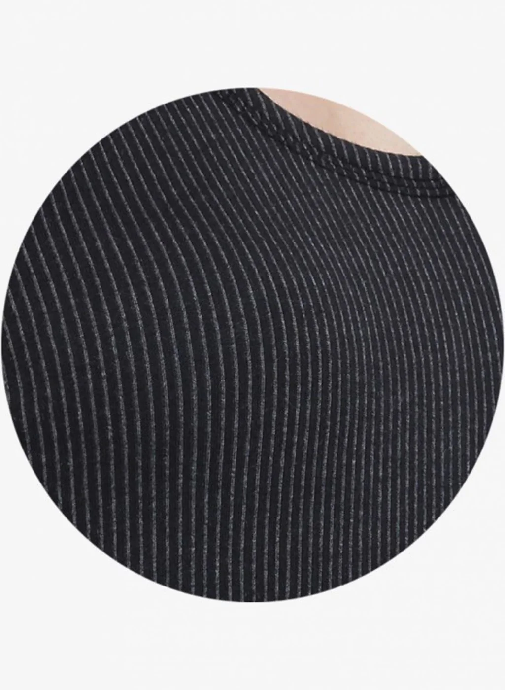 Women Black Solid Thermal Vest - Image 5