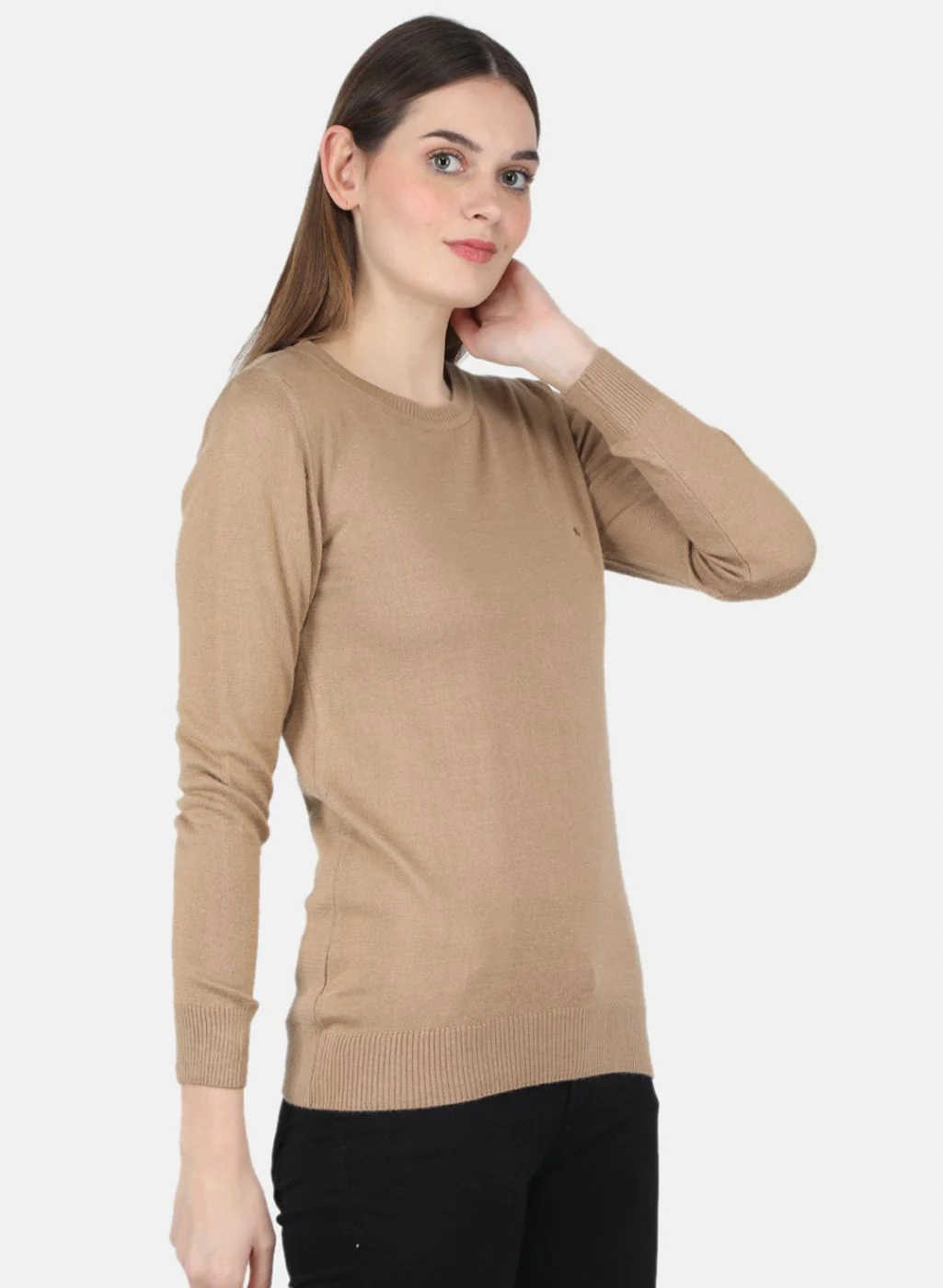Women Brown Solid Top - Image 6