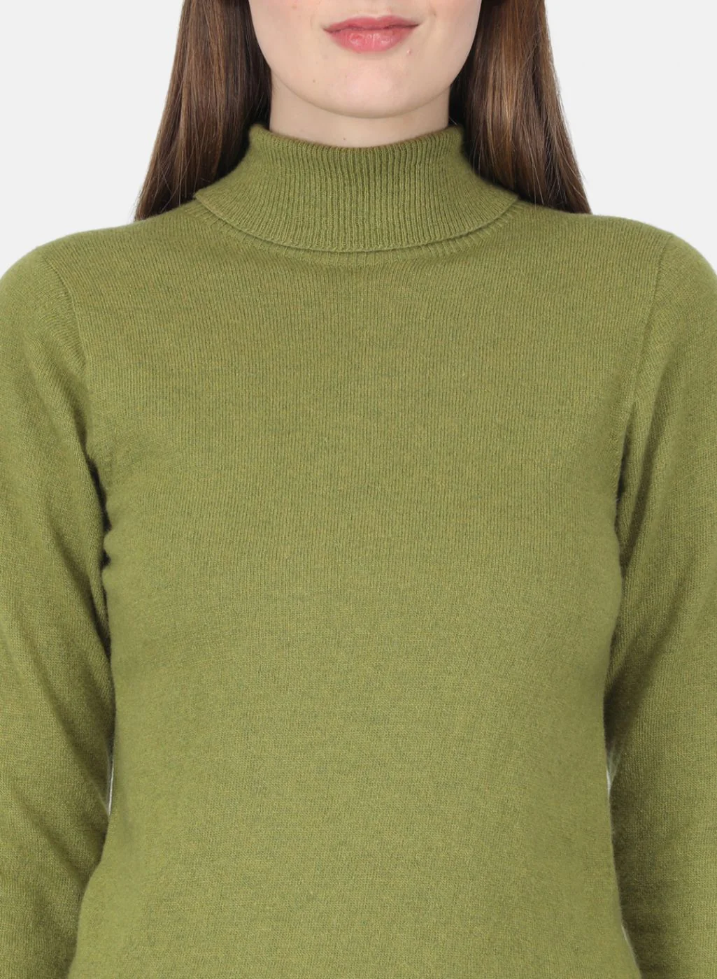 Women Green Solid Top - Image 5