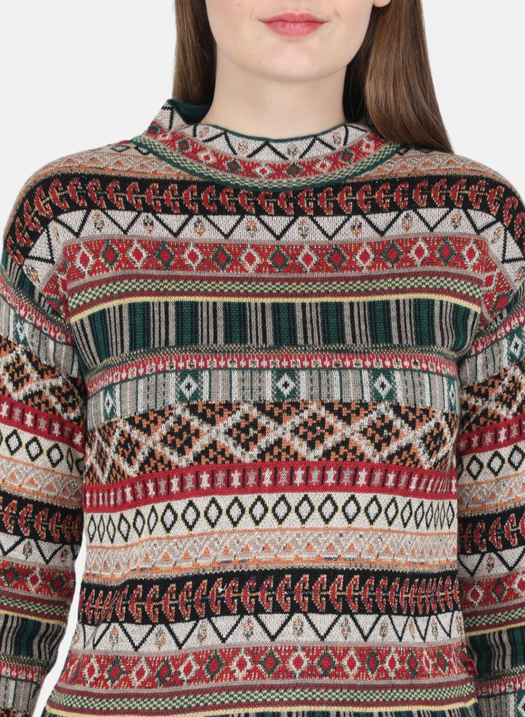 Women Multi Color Jaquard CoordiNAte Set - Image 5