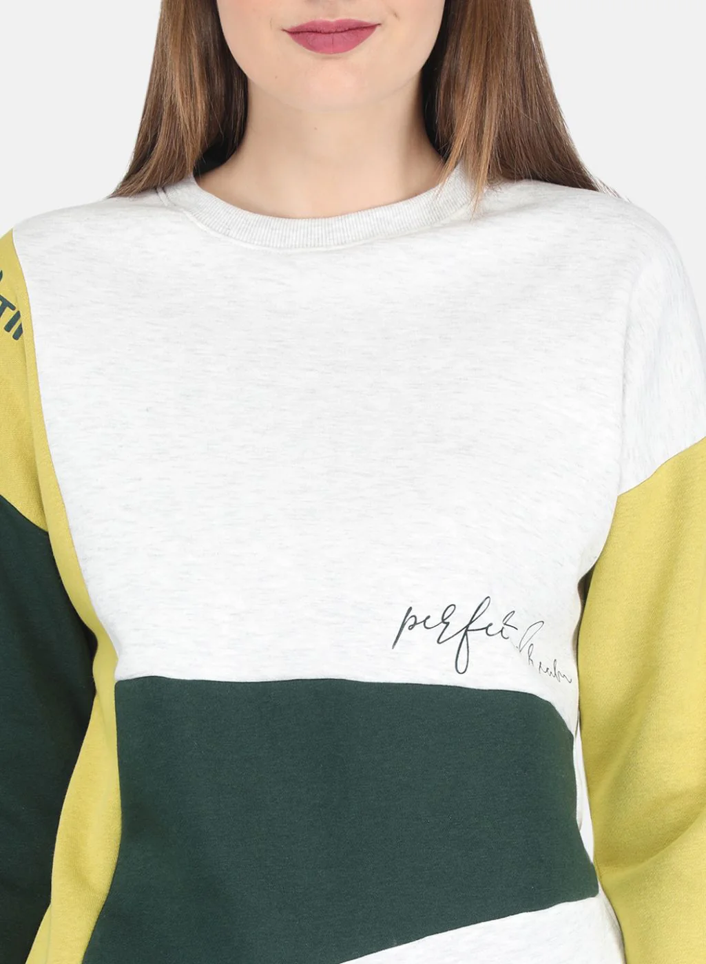 Women Off White Printed Tracksuit - Image 6