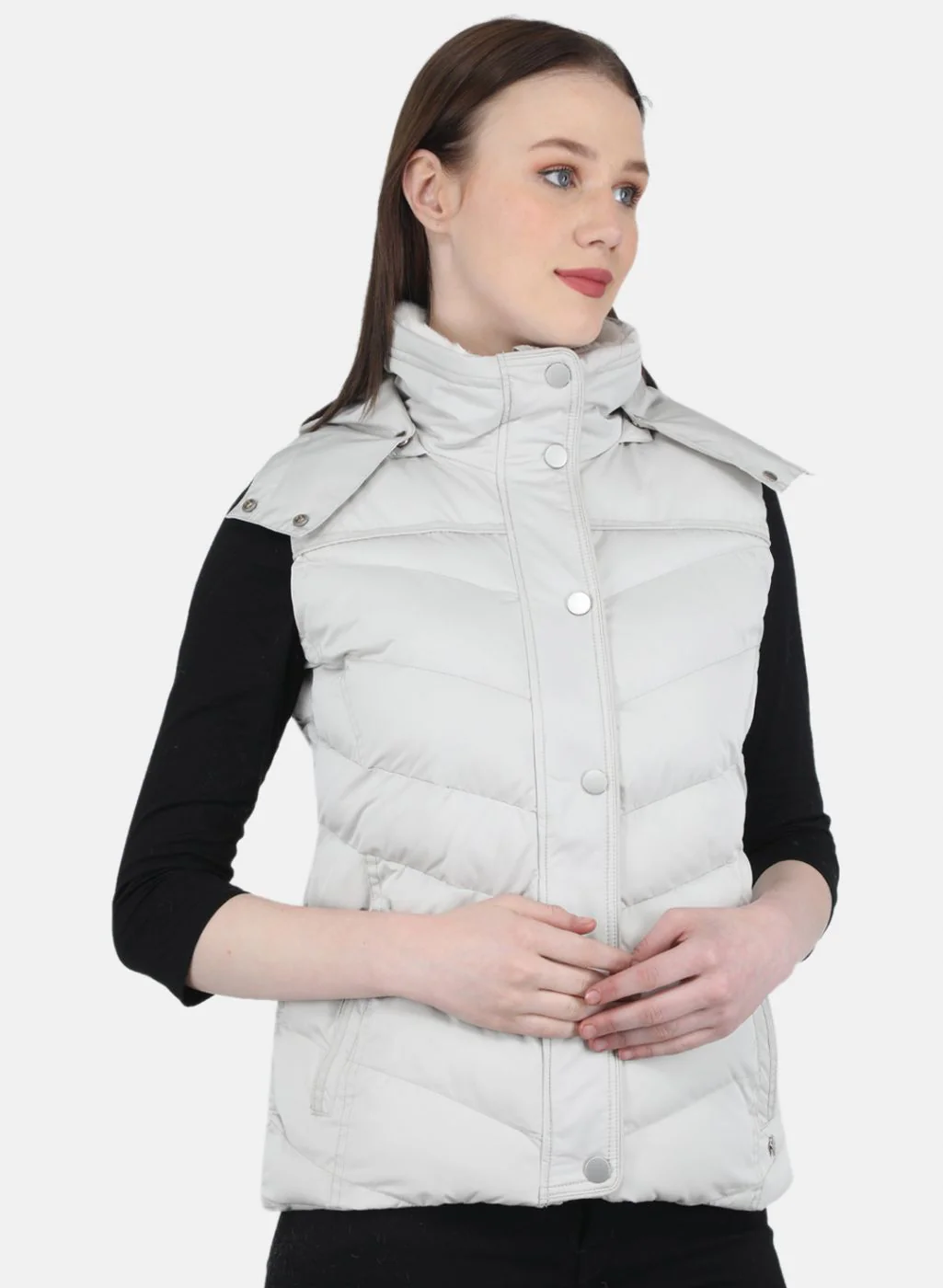 Women Olive Solid Jacket - Image 6