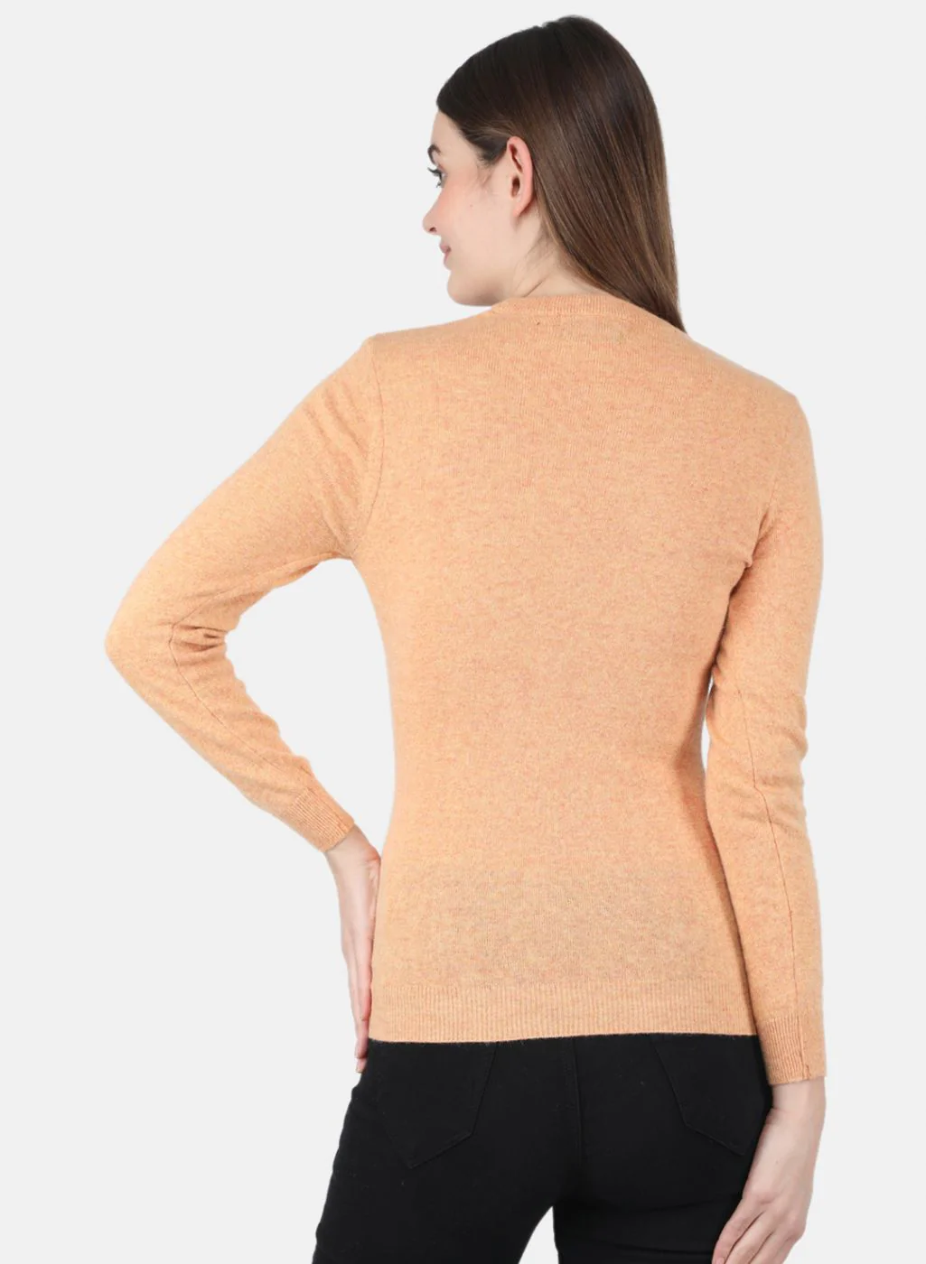 Women Orange Solid Top - Image 3