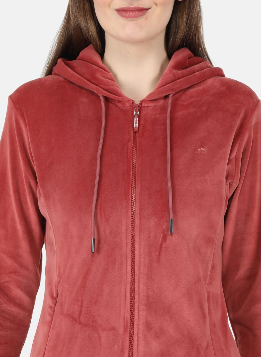 Women Orange Solid Tracksuit - Image 5