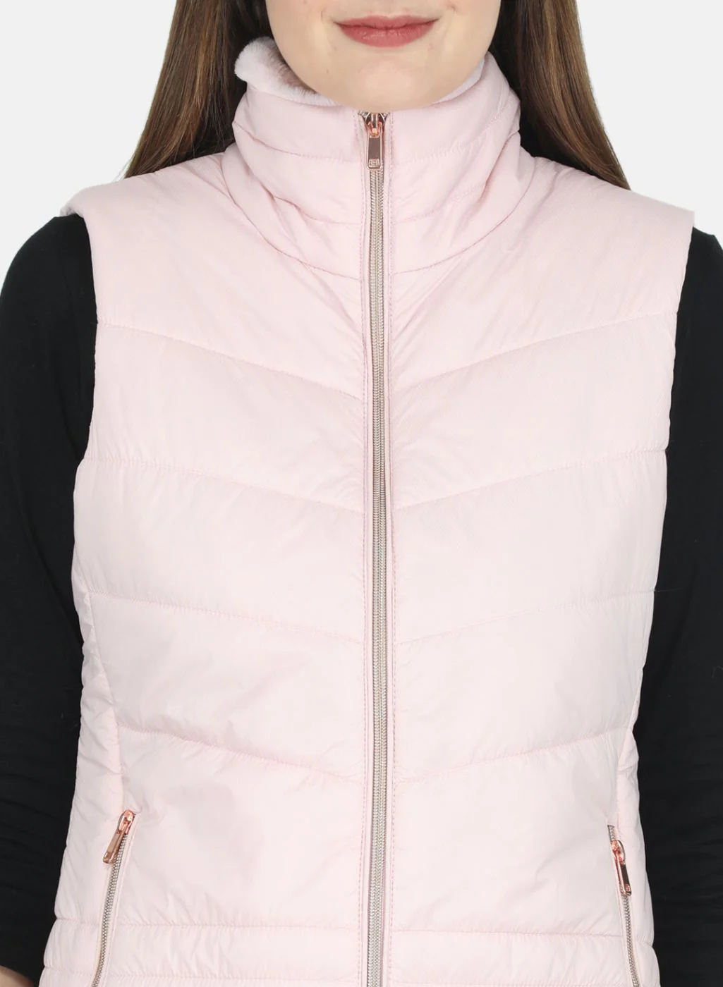 Women Pink Printed Jacket - Image 5