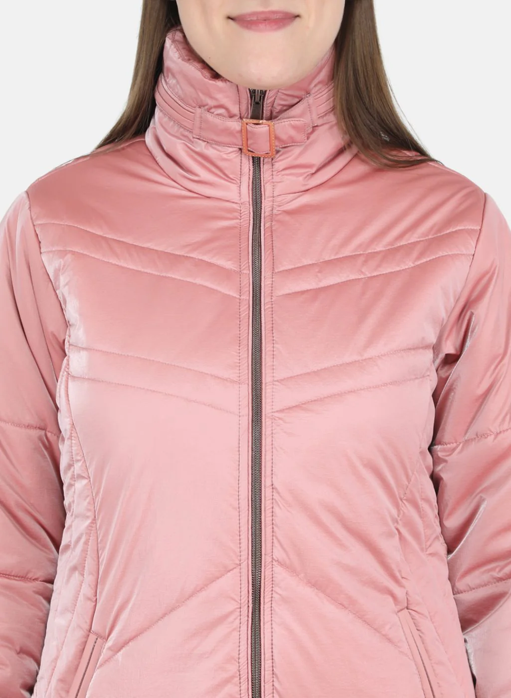 Women Pink Printed Jacket - Image 5