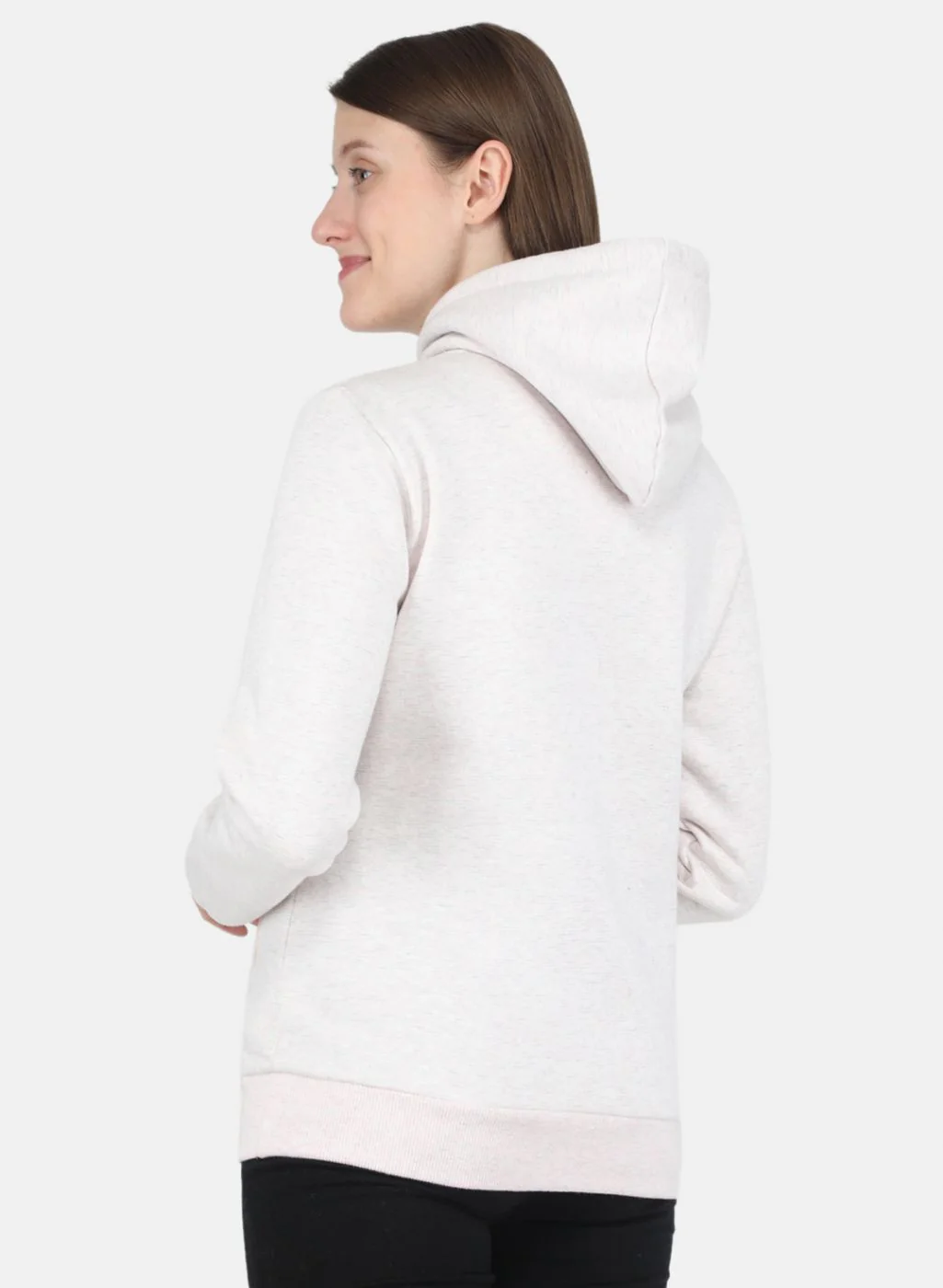 Women Pink Printed Sweatshirt - Image 3
