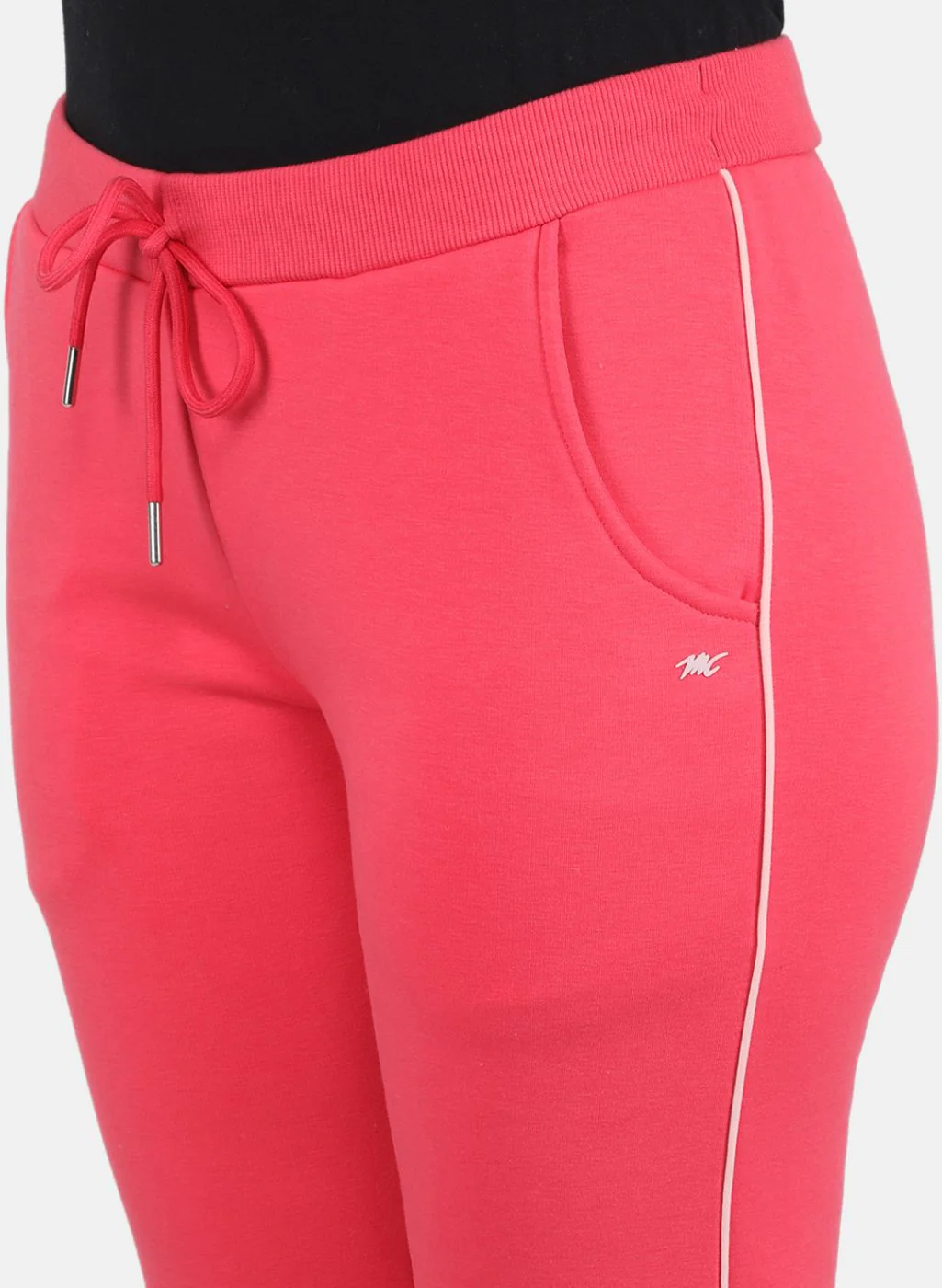 Women Pink Printed Tracksuit - Image 6