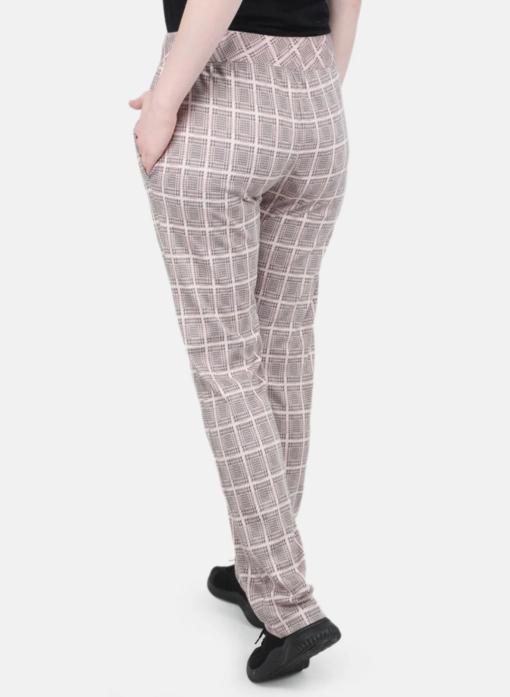Women Pink Regular Fit Winter Lower - Image 3