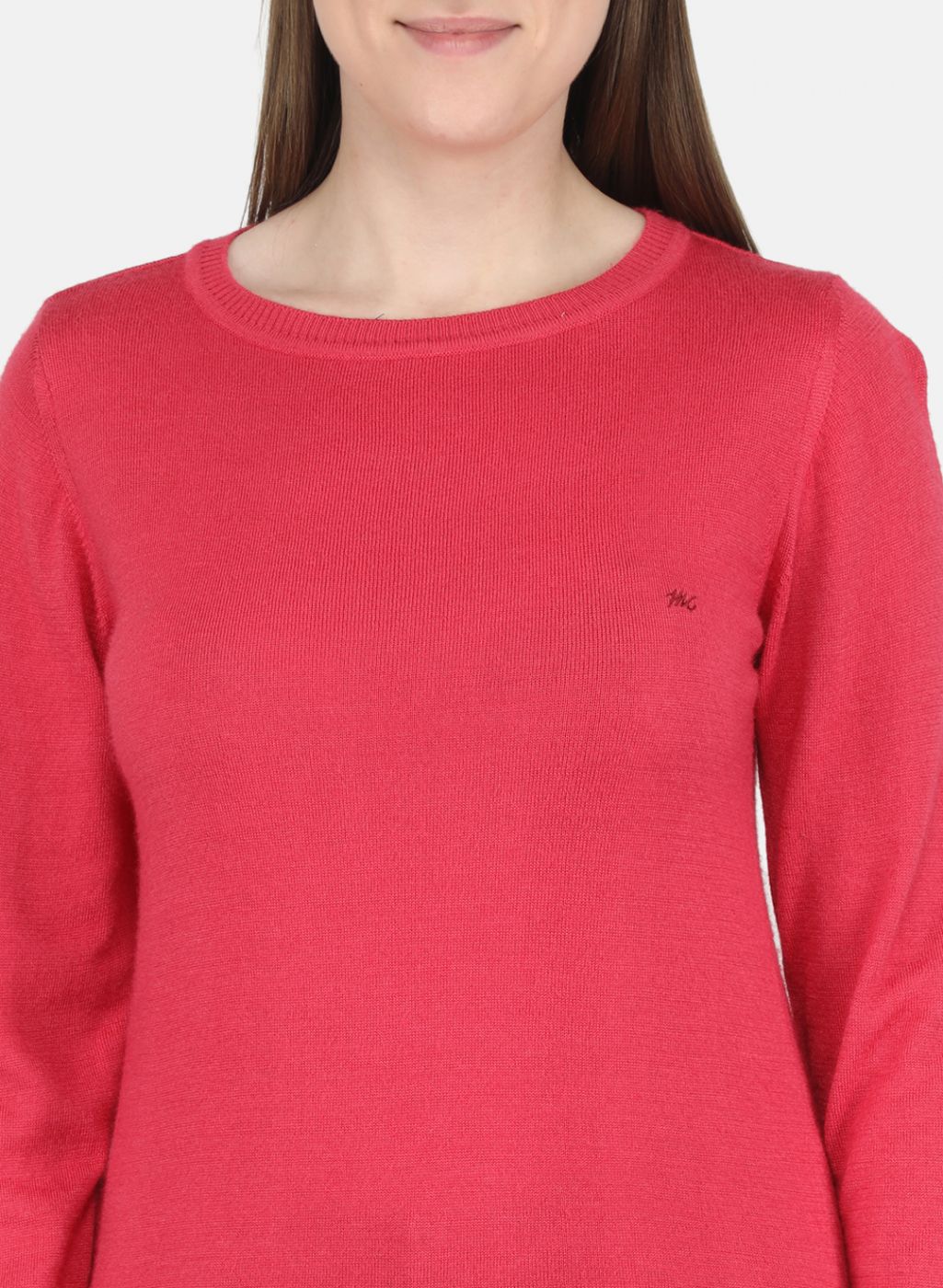 Women Pink Solid Top - Image 5