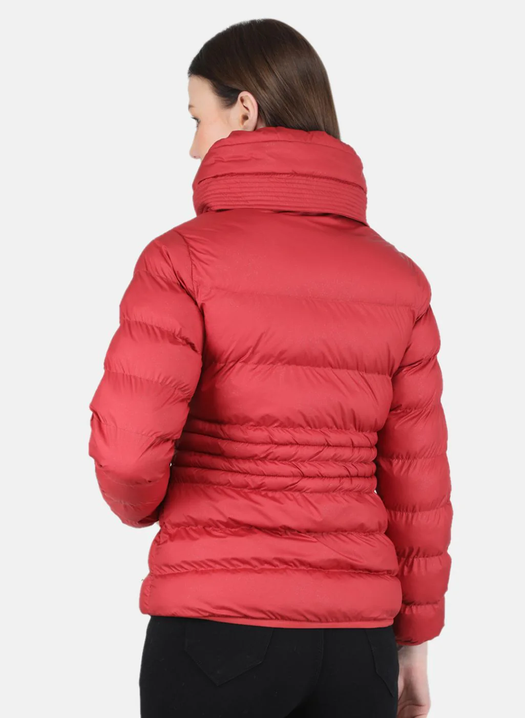 Women Red Stripe Jacket - Image 3
