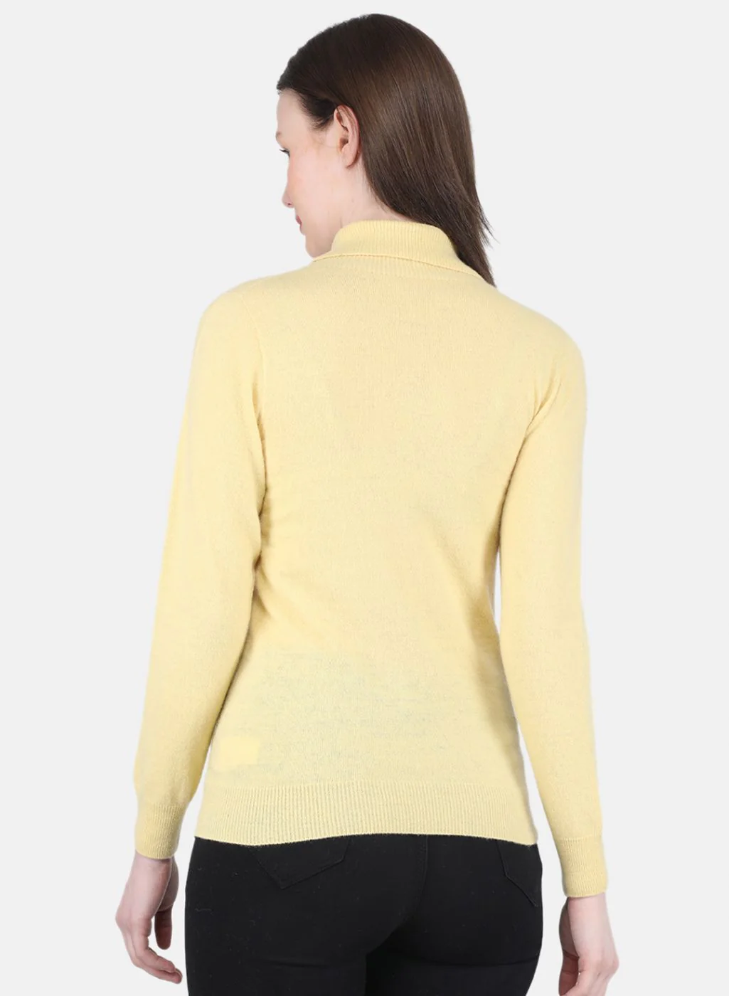 Women Yellow Solid Top - Image 3
