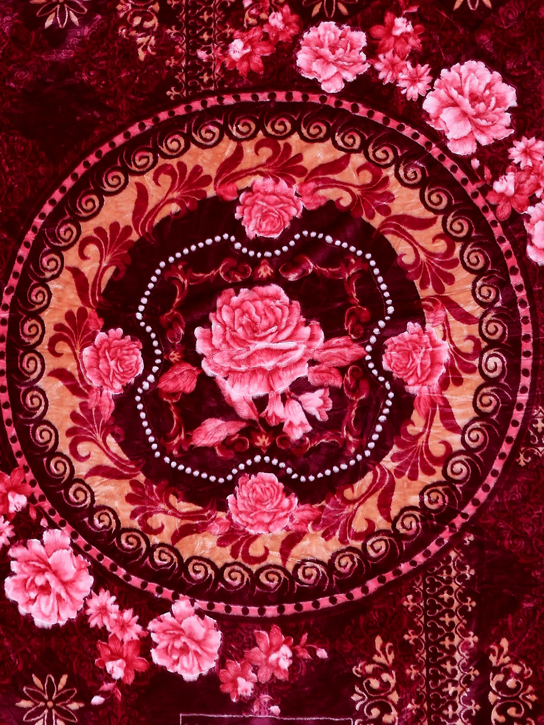 Printed Double Bed 2 Ply, 852 GSM Blanket for Heavy Winter - (Marshal) - Image 6