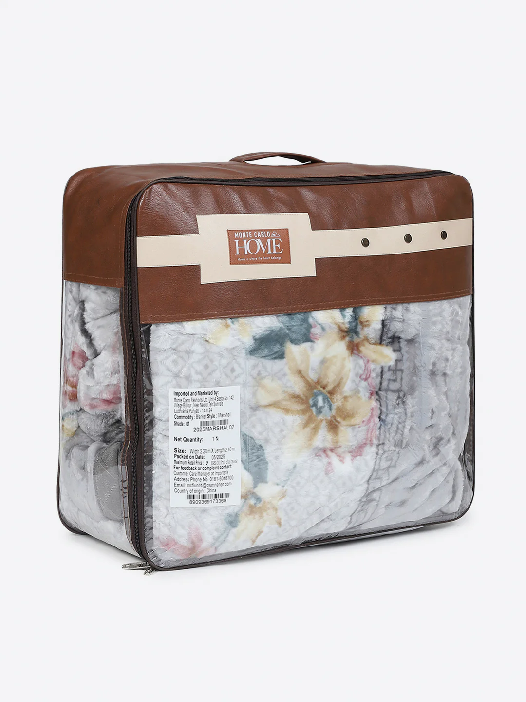 Printed Double Bed 2 Ply, 852 GSM Blanket for Heavy Winter - (Marshal) - Image 8