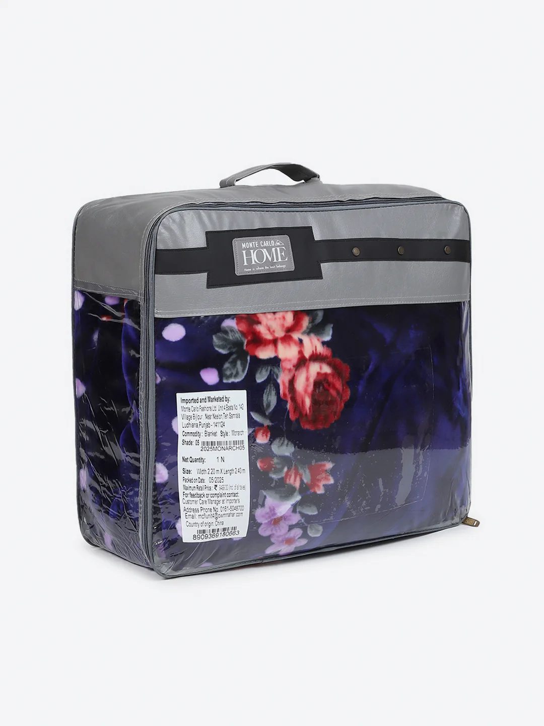 Printed Double Bed 2 Ply, 1136 GSM Blanket for Heavy Winter - (Monarch) - Image 8