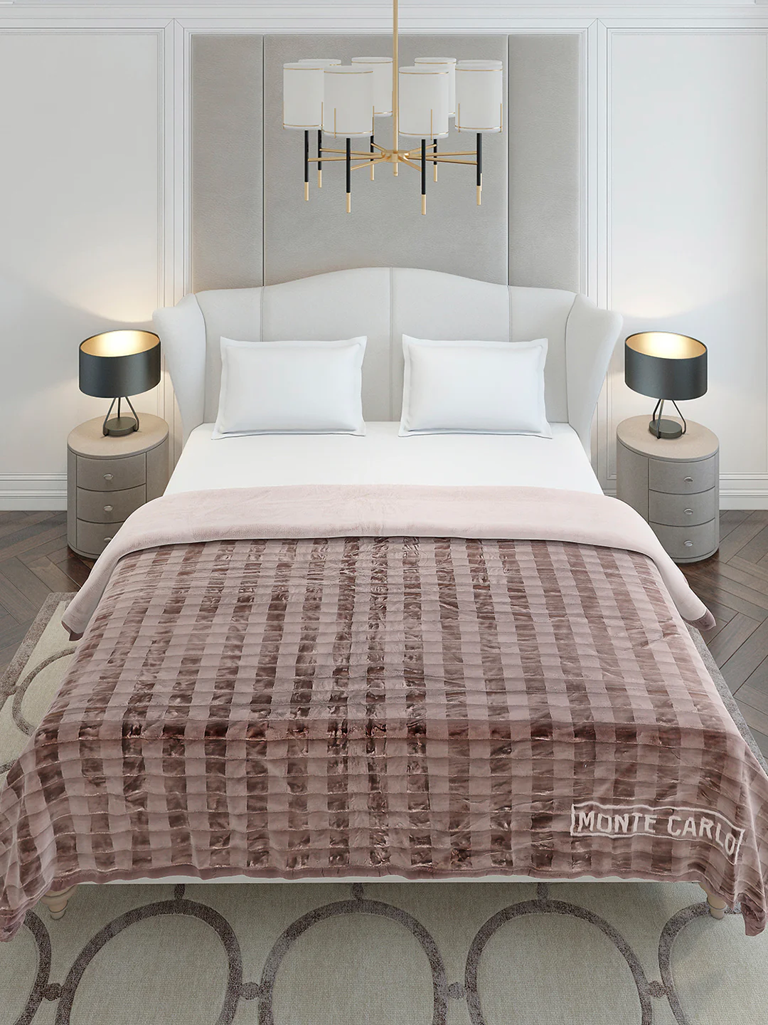 Printed Double Bed 2 Ply, 720 GSM Blanket for Heavy Winter - (Vibe Tribe) - Image 3
