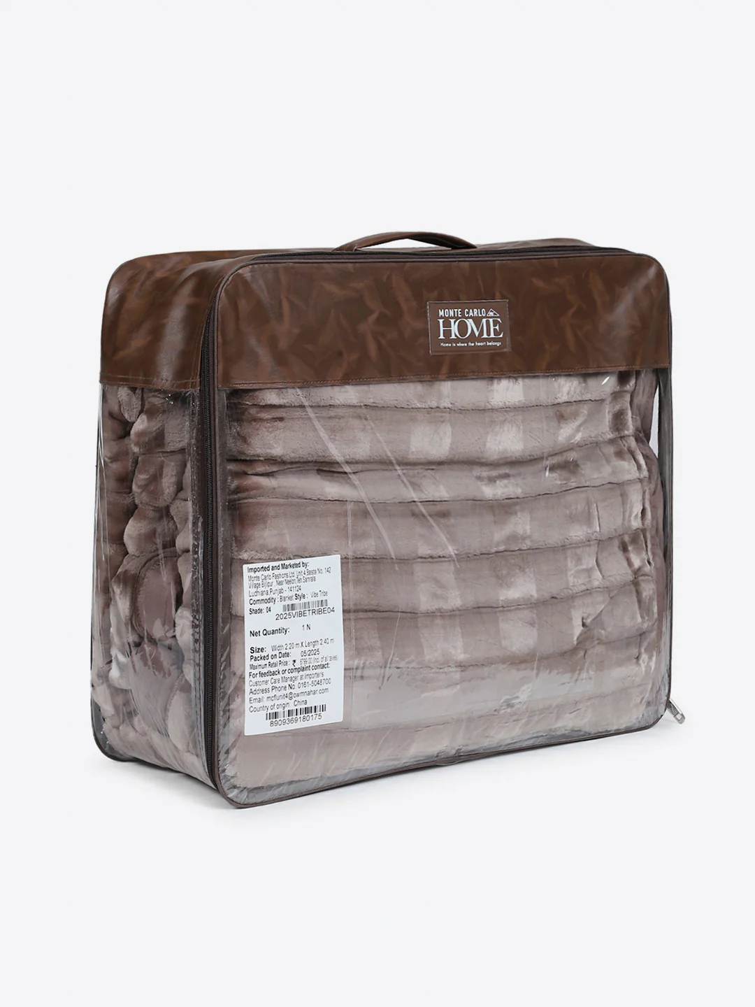 Printed Double Bed 2 Ply, 720 GSM Blanket for Heavy Winter - (Vibe Tribe) - Image 8