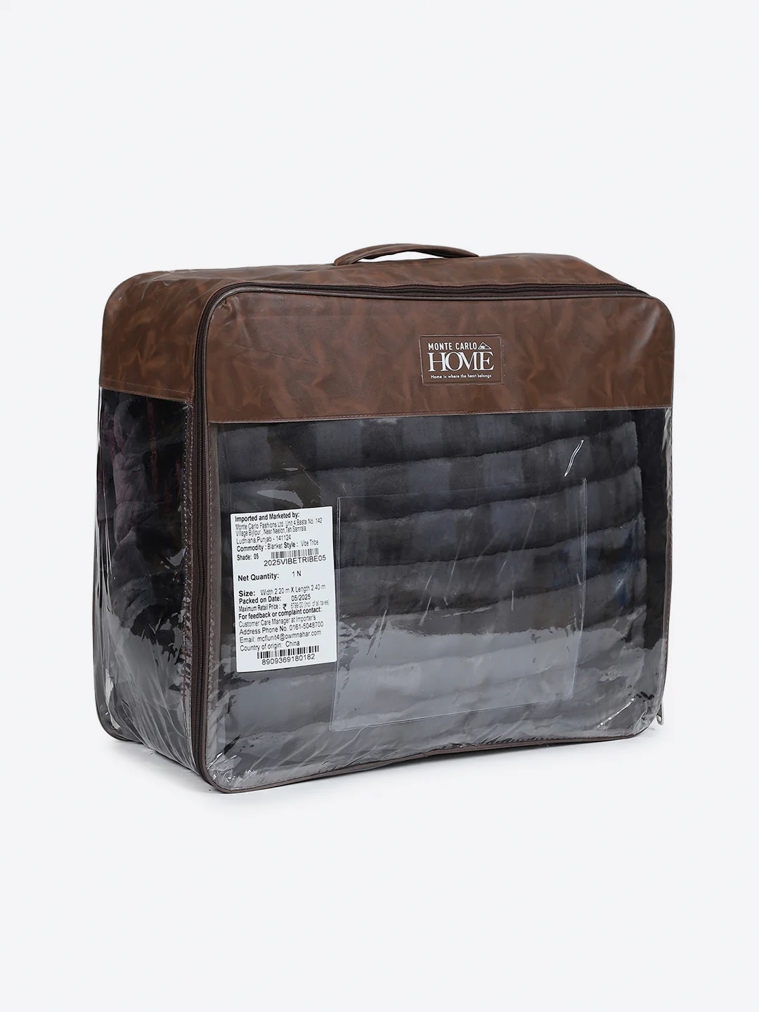 Printed Double Bed 2 Ply, 720 GSM Blanket for Heavy Winter - (Vibe Tribe) - Image 8