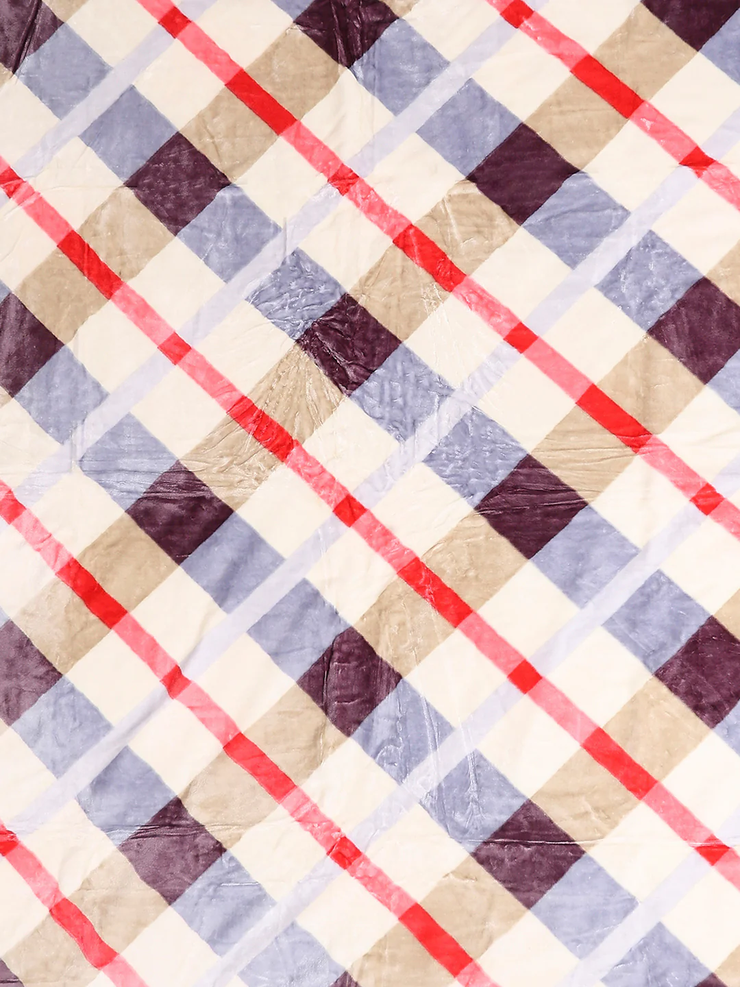 Printed Double Bed 3 Ply, 720 GSM Blanket for Heavy Winter - (Gala Glow) - Image 6