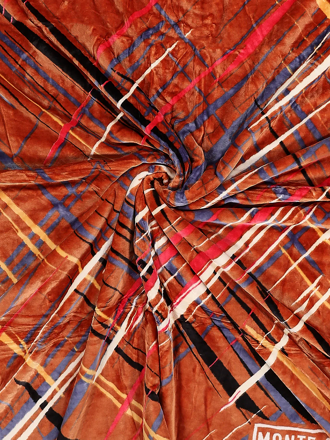 Printed Double Bed 3 Ply, 720 GSM Blanket for Heavy Winter - (Gala Glow) - Image 7