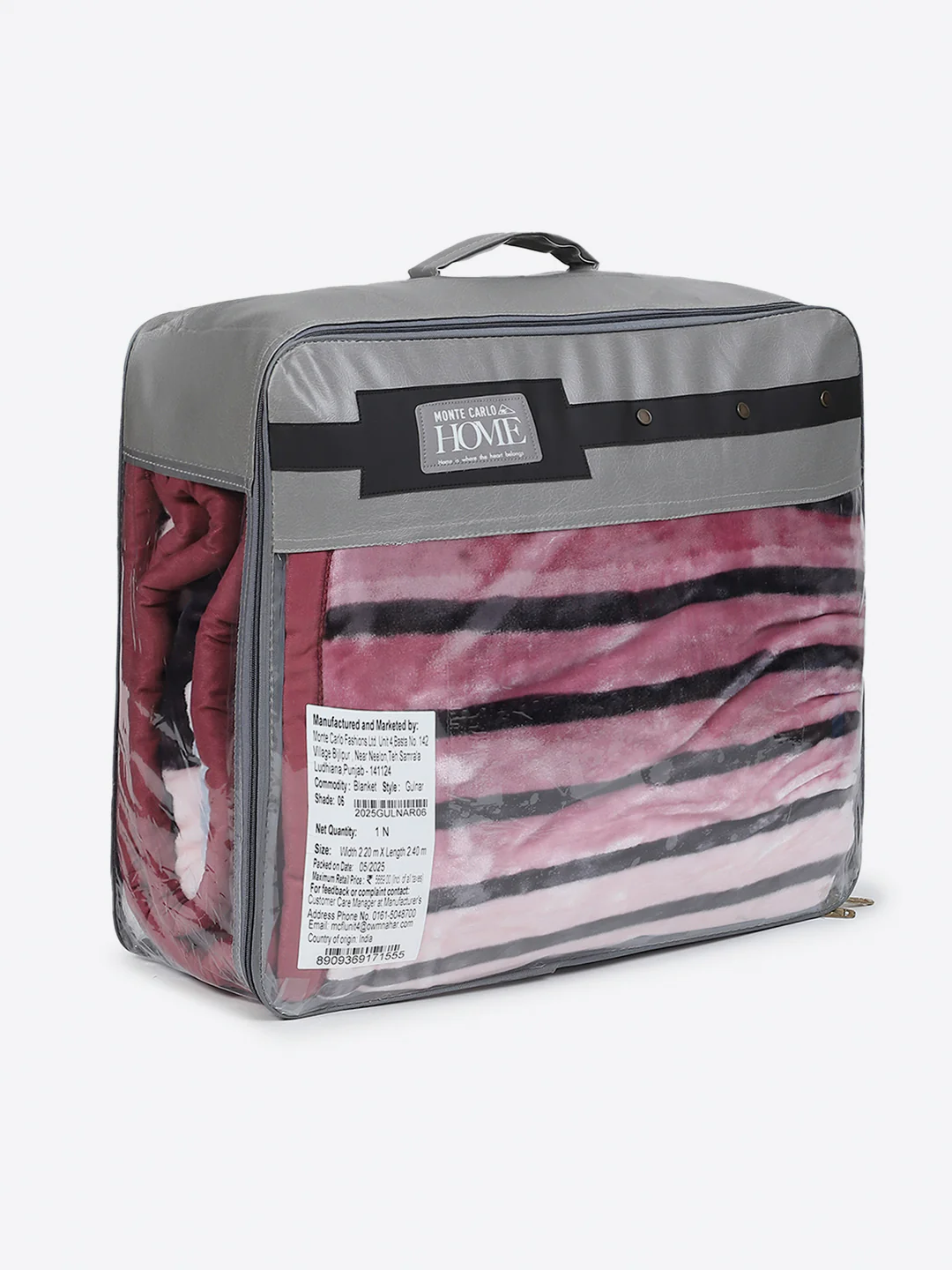 Printed Double Bed 3, 890 GSM Ply Blanket for Heavy Winter - (Gulnar) - Image 8