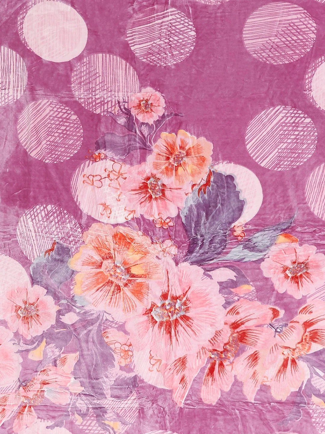 Printed Double Bed 3 Ply, 909 GSM Blanket for Heavy Winter - (Wild Side) - Image 6