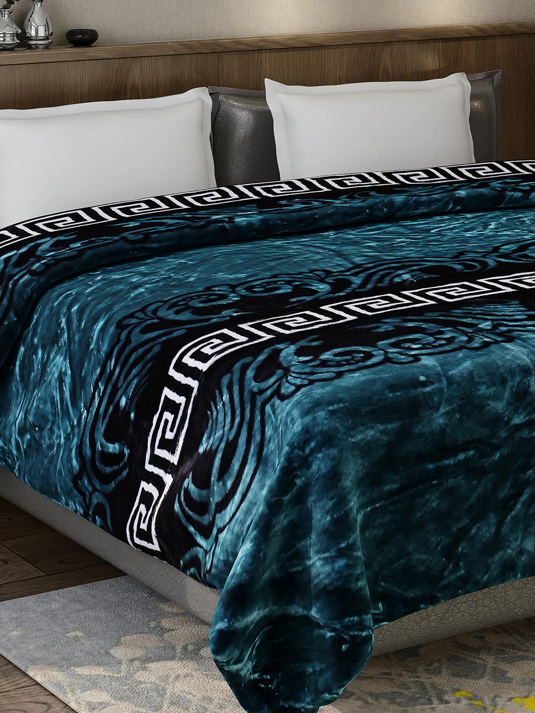 Printed Double Bed 757 GSM Blanket Pride 2 Ply (Weight 4 kg)