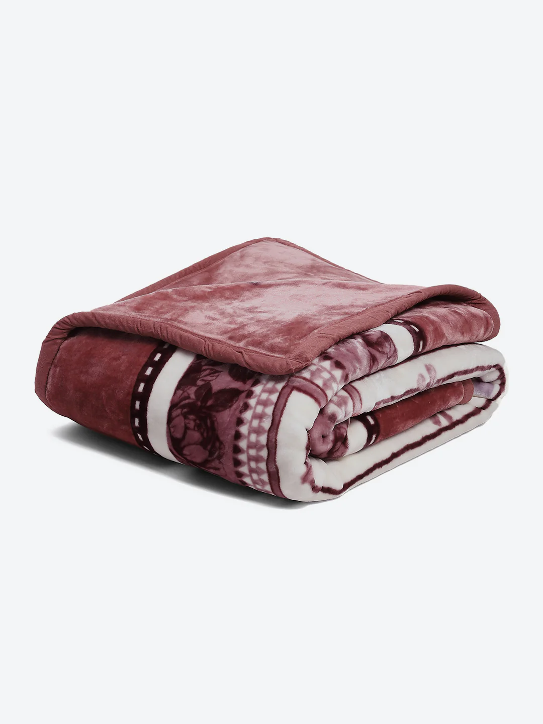 Printed Double Bed 900 GSM Blanket for Heavy Winter -1 Ply (Weight 4.9 kg) - Image 5