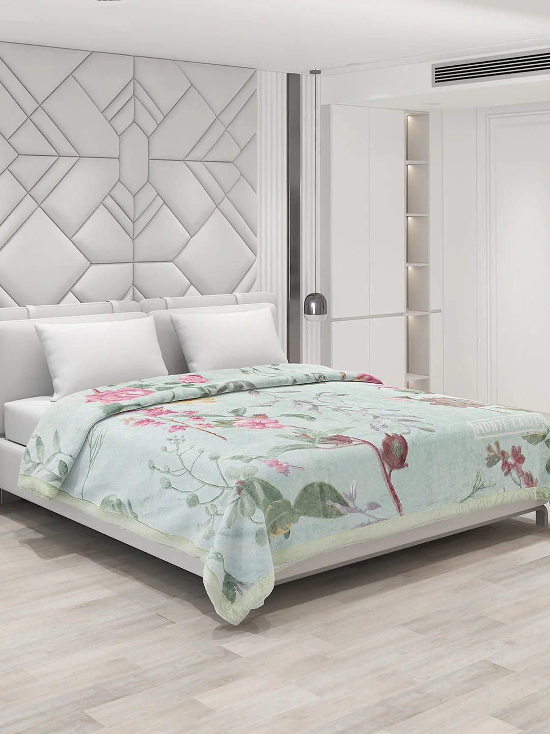 Printed Double Bed Blanket for Heavy Winter -2 Ply
