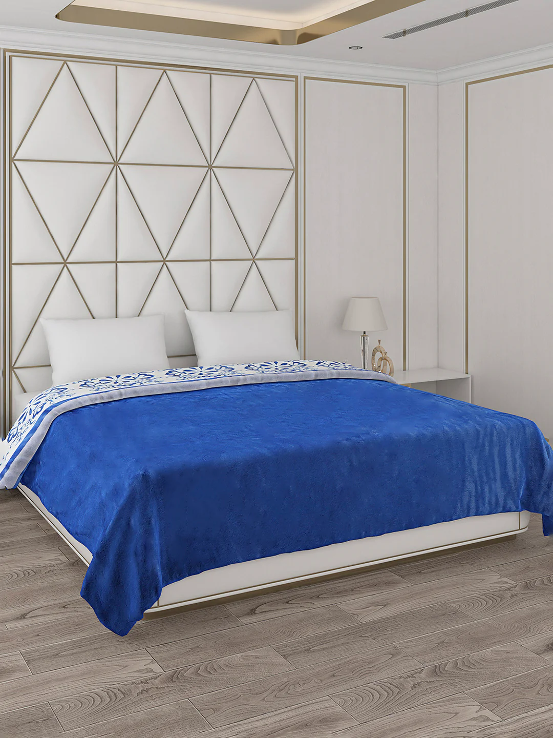 Printed Double Bed Blanket for Heavy Winter -2 Ply - Image 5