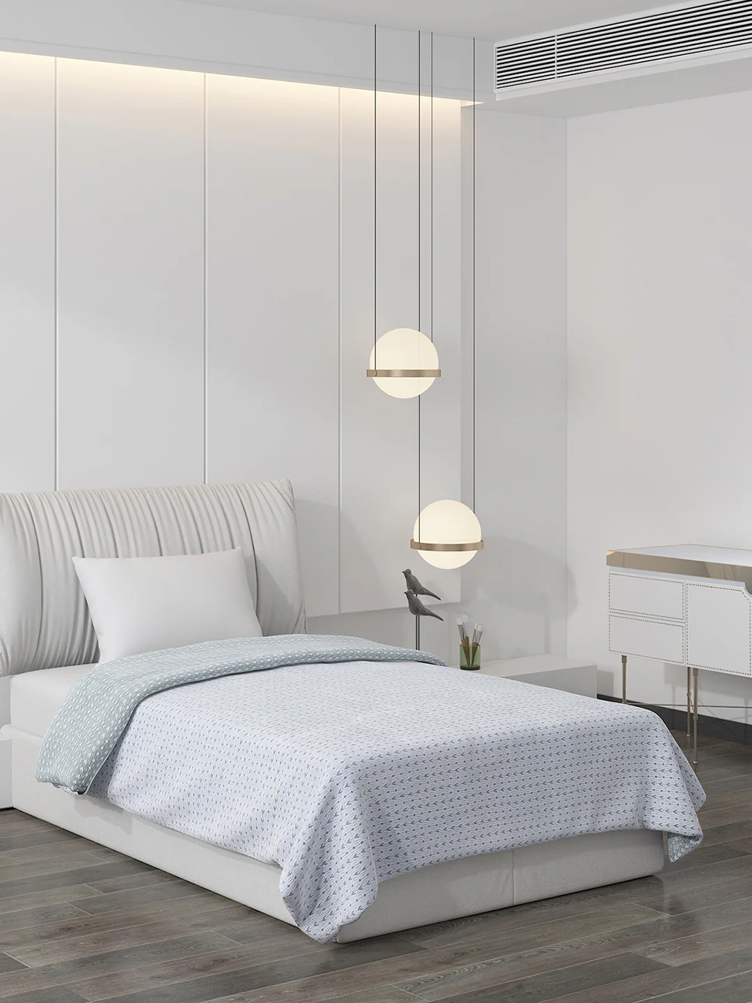 Printed 100% Polyester Single Bed Comforter for AC Room