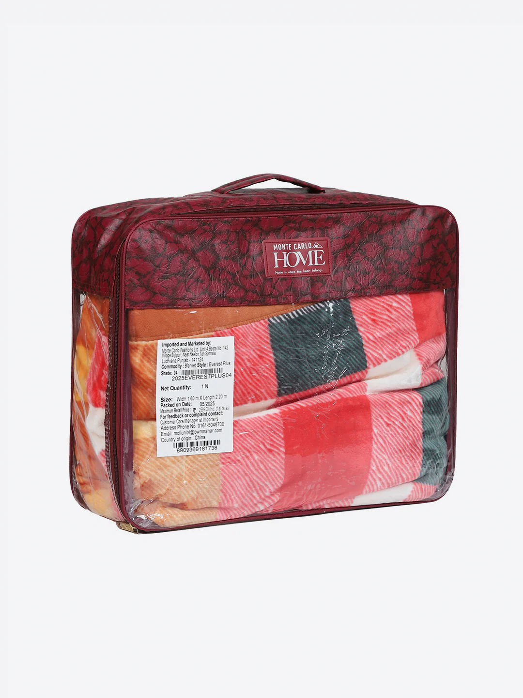 Printed Single Bed 2 Ply, 597 GSM Blanket for Heavy Winter - (Everest Plus) - Image 8