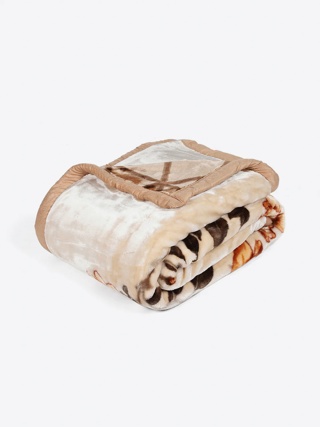 Printed Single Bed 2 Ply, 895 GSM Blanket for Heavy Winter - (Lavish Pvc) - Image 5