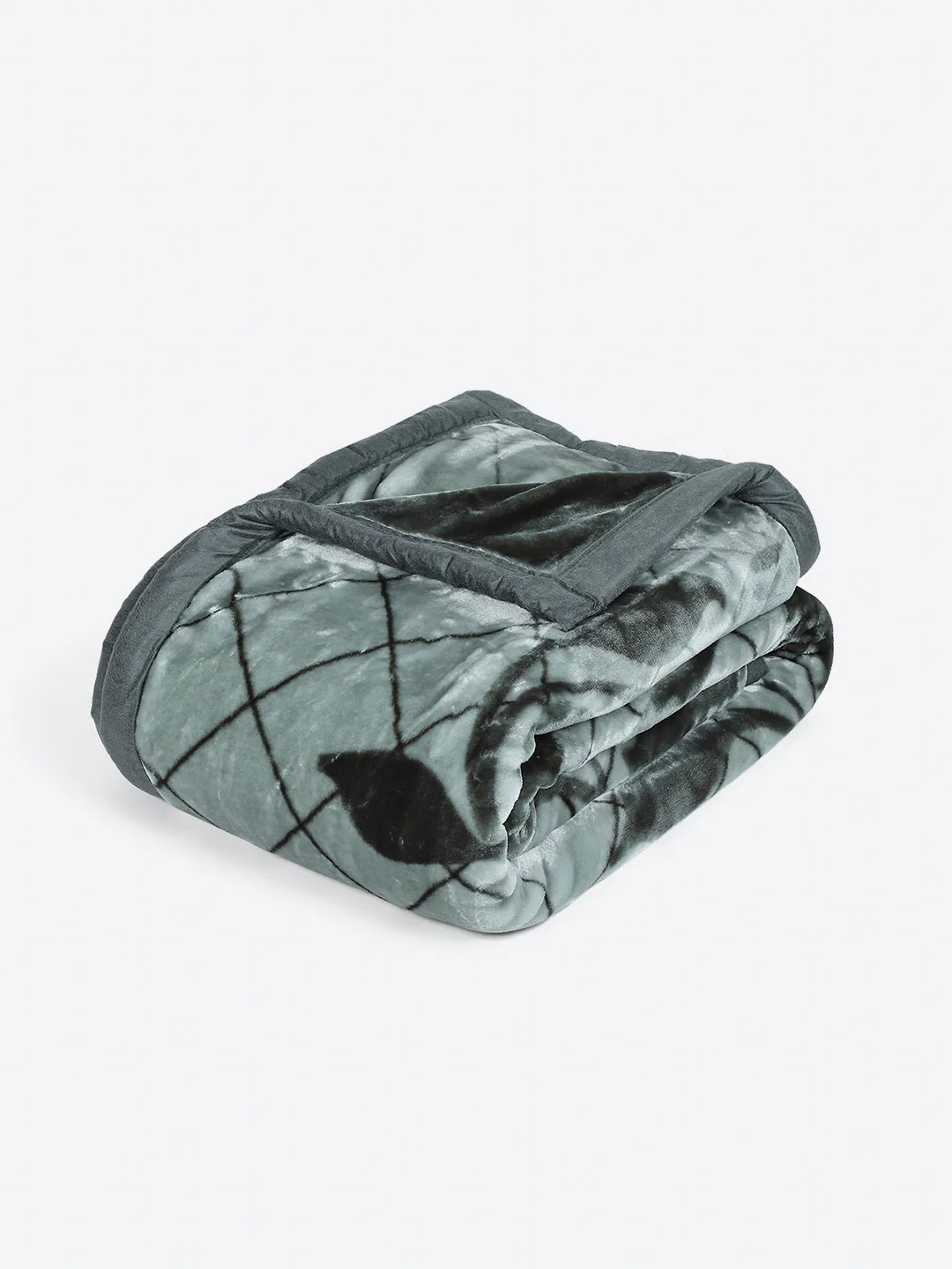 Printed Single Bed 2 Ply, 895 GSM Blanket for Heavy Winter - (Lavish Pvc) - Image 5