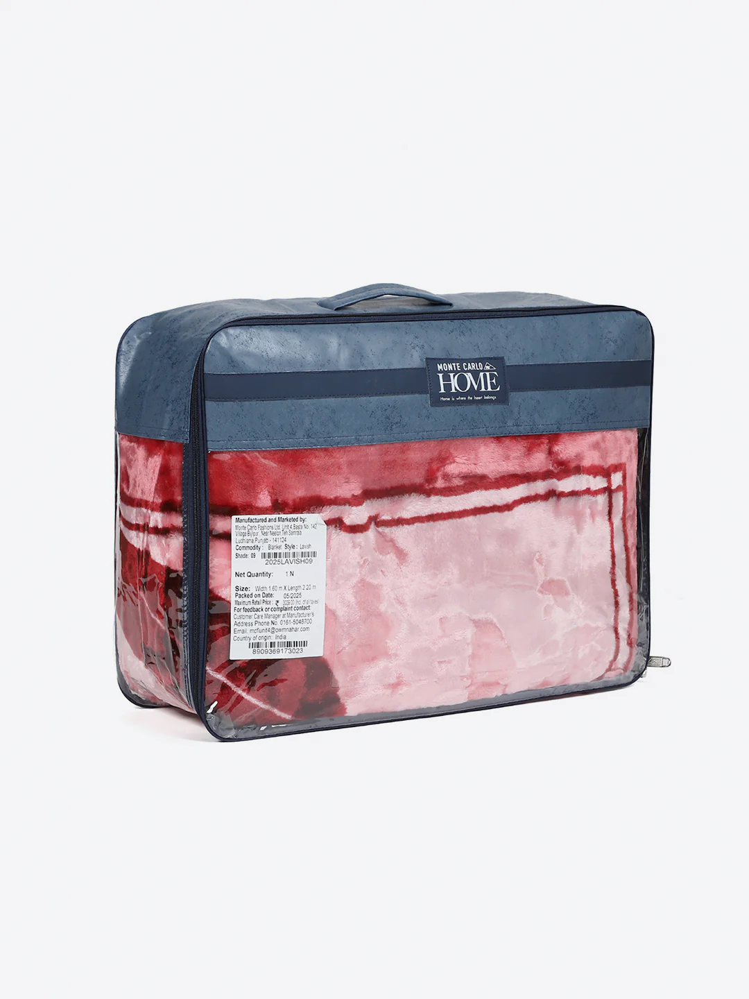 Printed Single Bed 2 Ply, 895 GSM Blanket for Heavy Winter - (Lavish Pvc) - Image 8
