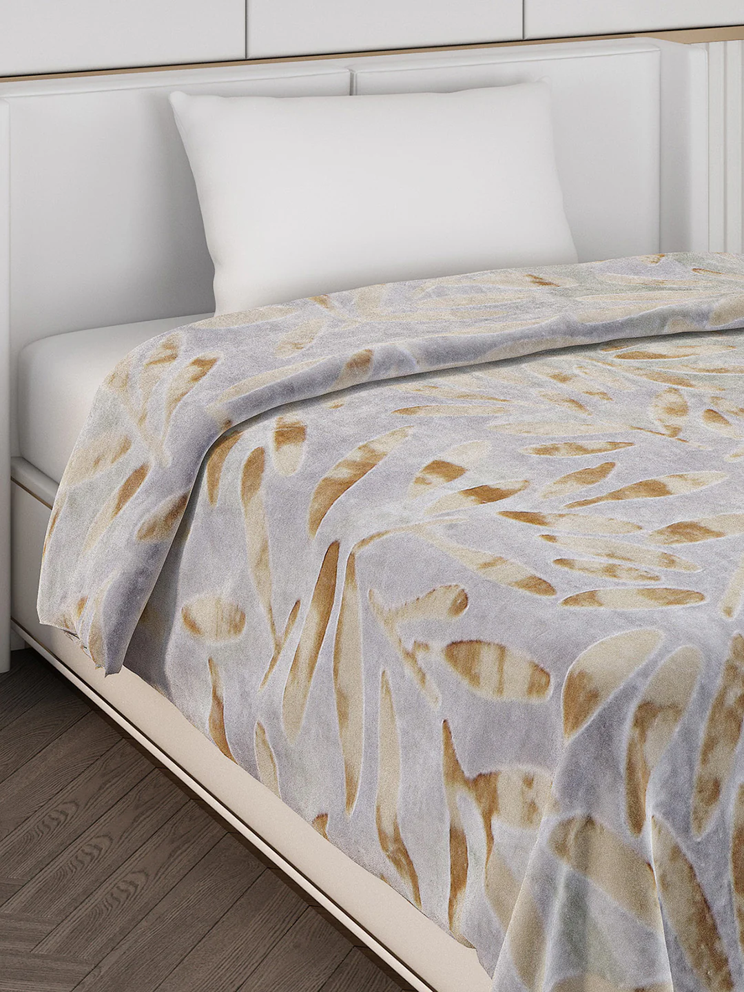 Printed Single Bed 710 GSM Blanket Ignis 2 Ply (Weight 2.5 kg)