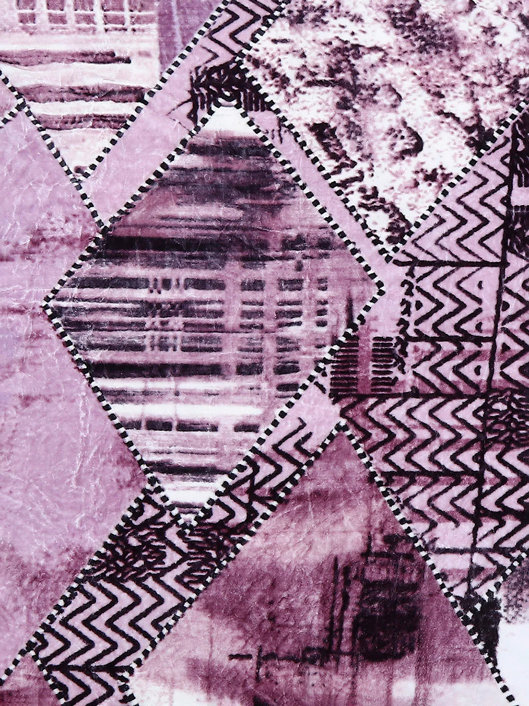 Printed Single Bed Blanket for Mild Winter -2 Ply - Image 6