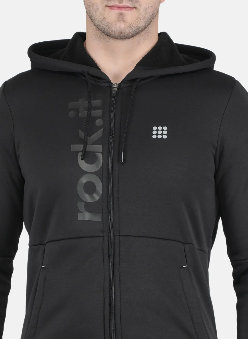 Rock.it Men Black Printed Sweatshirt - Image 5