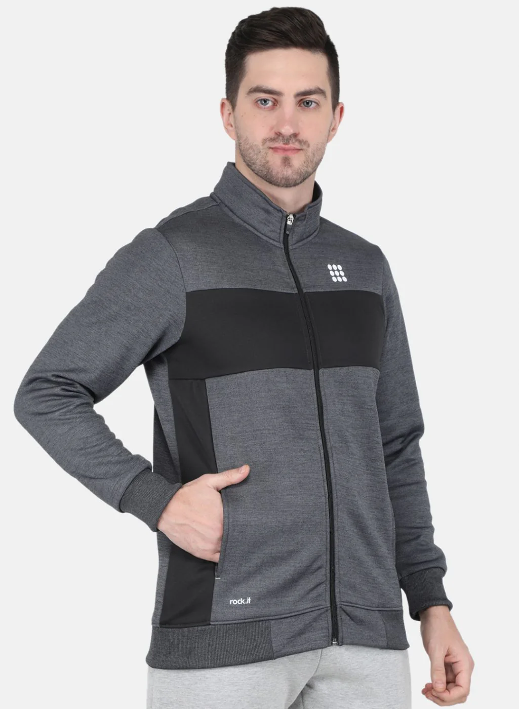 Rock.it Men Black Printed Sweatshirt - Image 6