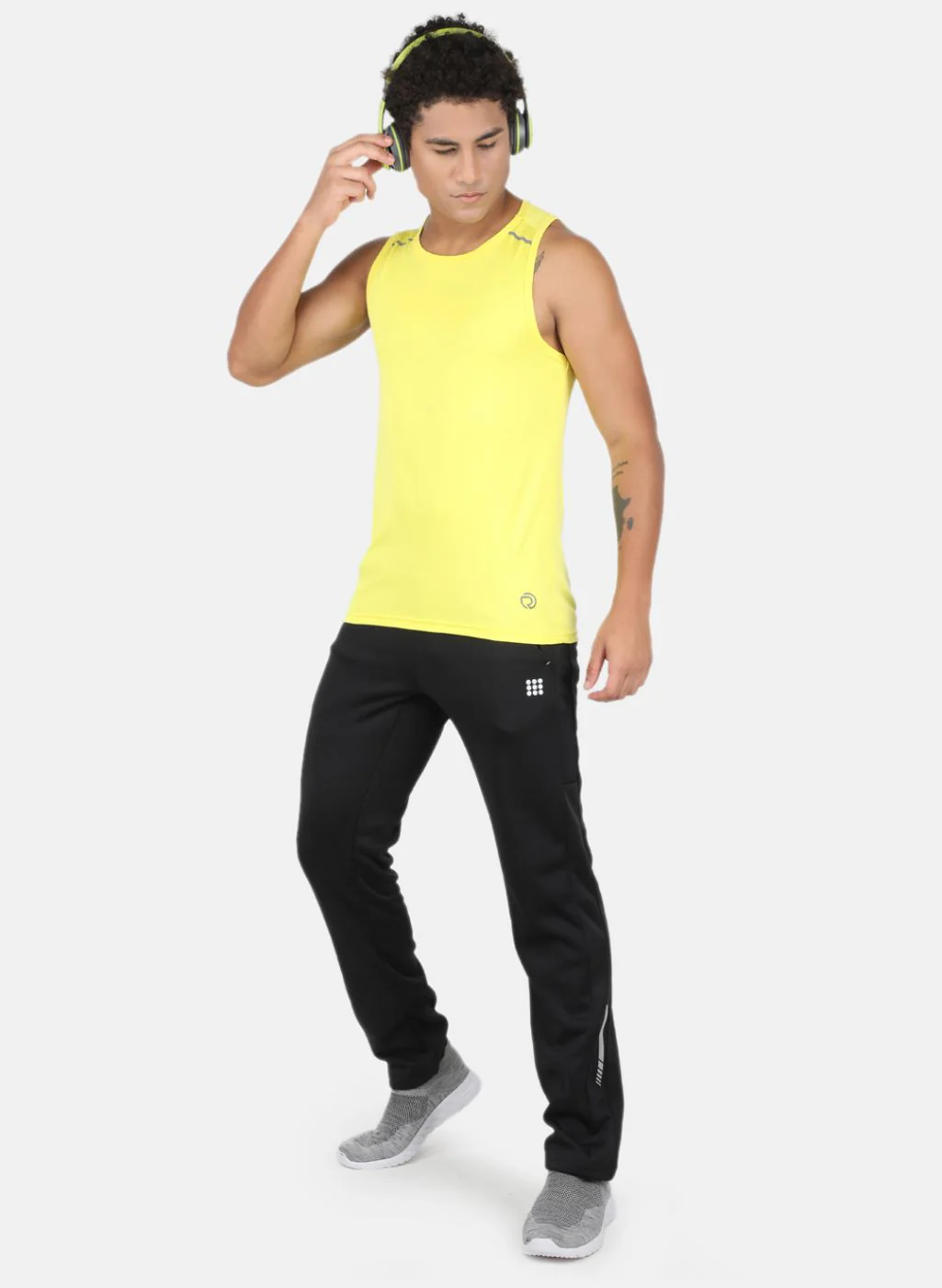 Rock.it Men Black Smart Fit Track Pant - Image 4