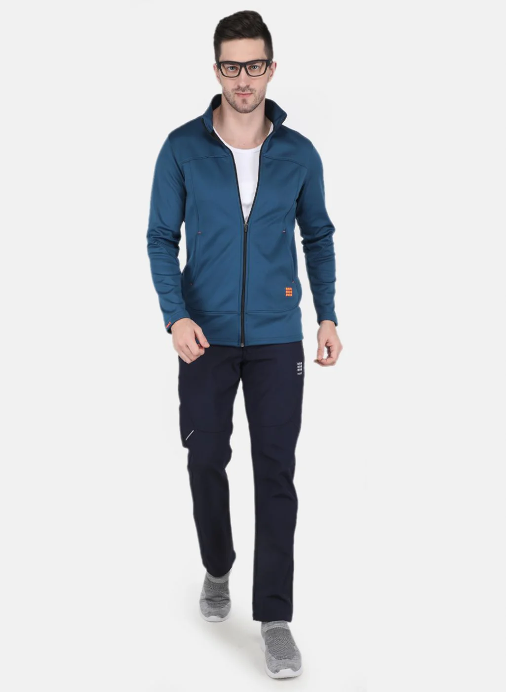Rock.it Men Blue Solid Sweatshirt - Image 4