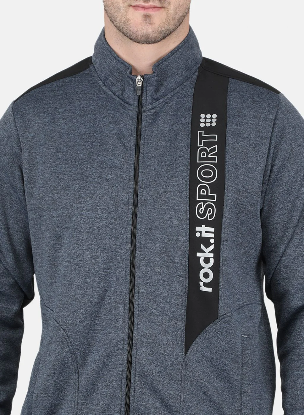 Rock.it Men Grey Printed Sweatshirt - Image 5